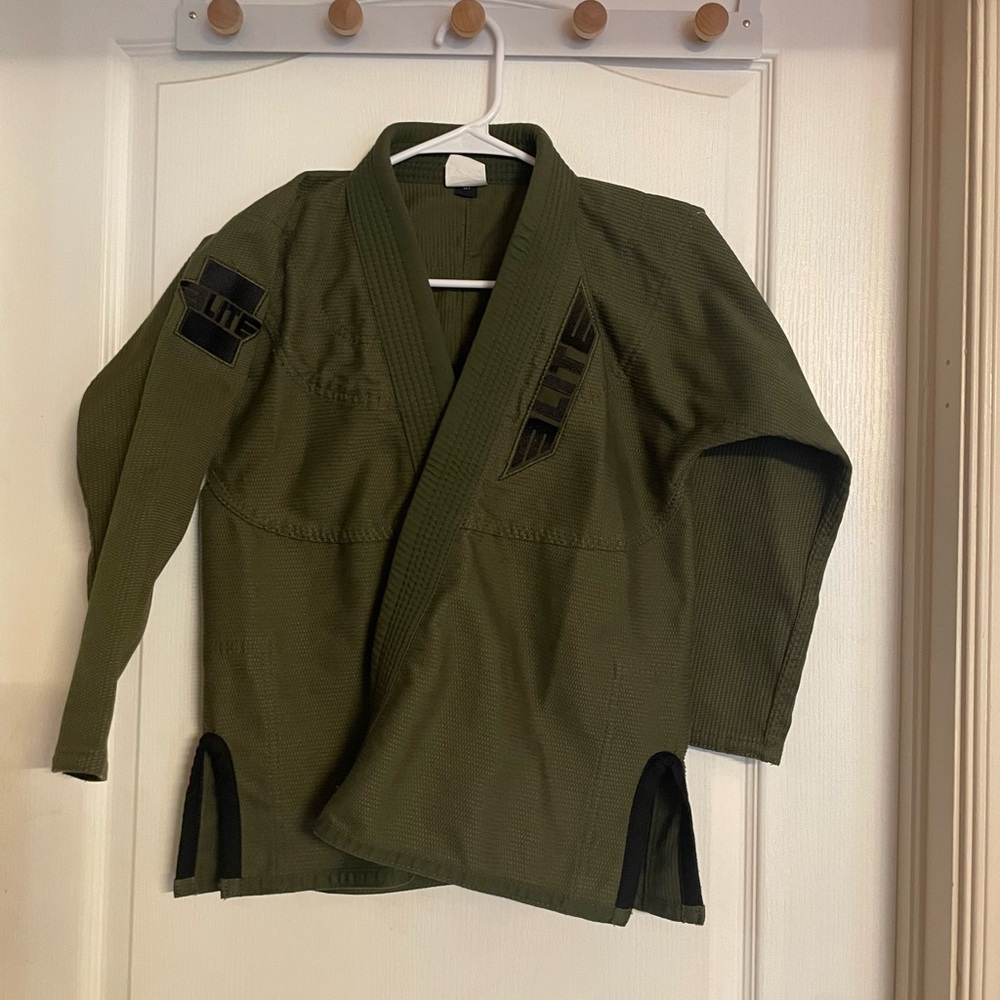 Elite Olive Green Martial Arts Gi Top